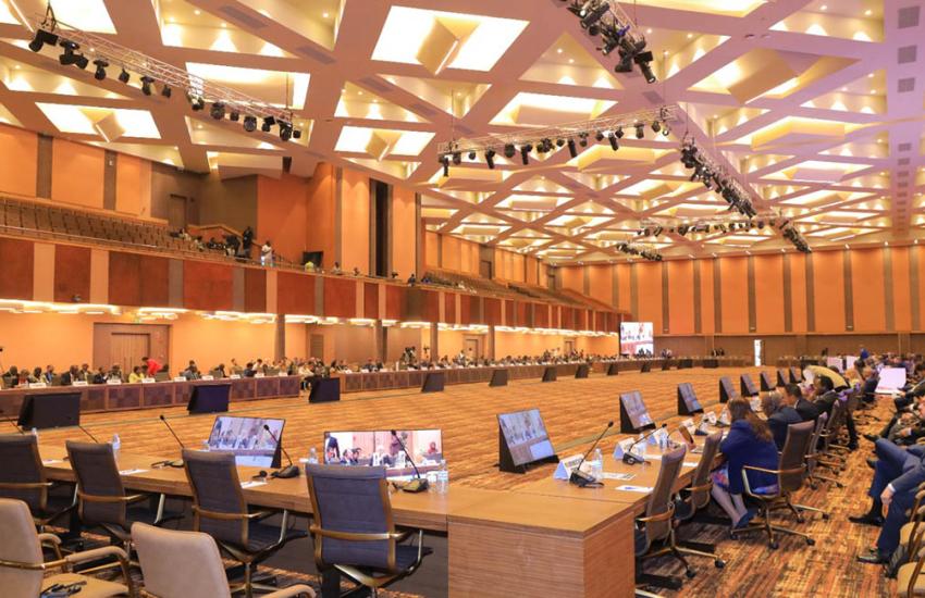 Opening Session of the Senior Officials  Meeting - 19th Summit of Heads of State & Government of the Non-Aligned Movement (NAM) 15-16 January, 2024.